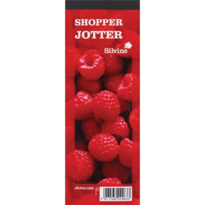 Raspberry Design Shopper Jotter